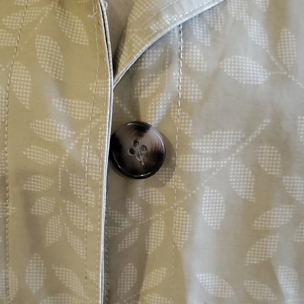 Eddie Bauer Light Tan Trench Coat - Picture 6 of 16